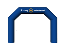 Rotary Lanaken Start-Finishboog